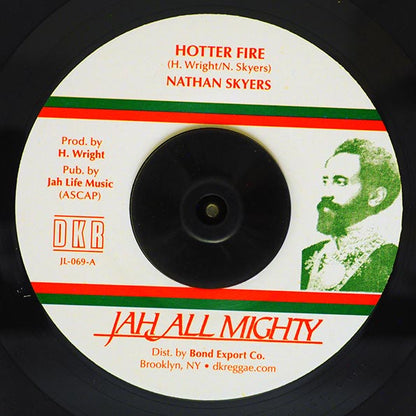 Nathan Skyers - Hotter Fire  /  Hotter Dub (7")