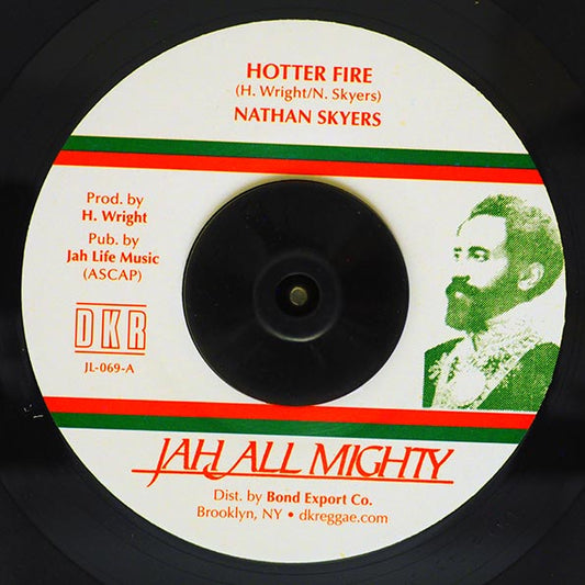 Nathan Skyers - Hotter Fire  /  Hotter Dub (7")