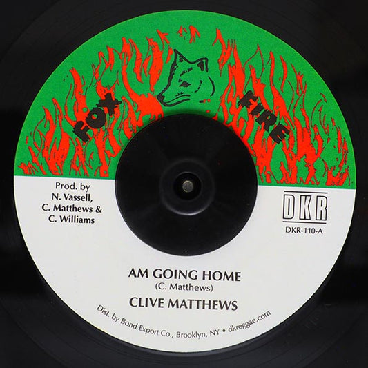 Clive Matthews - Am Going Home  /  Hop Ki Do Version (7")