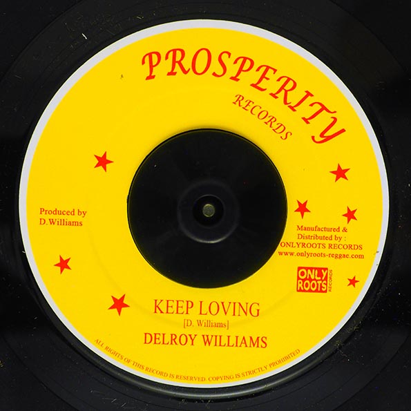 Delroy Williams - Keep Loving  /  Version (7")