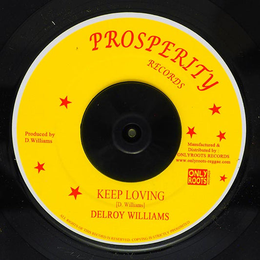 Delroy Williams - Keep Loving  /  Version (7")