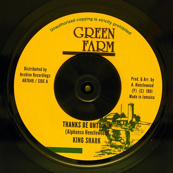 King Shark - Thanks Be Unto HIM  /  Version (7")