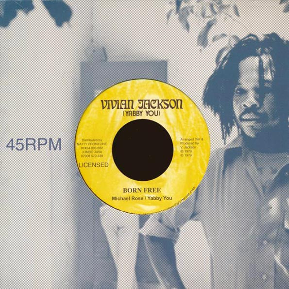 Michael Rose, Yabby U - Born Free  /  Rock Vibration (7")