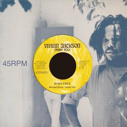 Michael Rose, Yabby U - Born Free  /  Rock Vibration (7")
