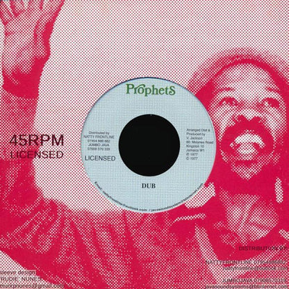 Yabby U & The Prophets - Fire In Kingston  /  Dub (7")