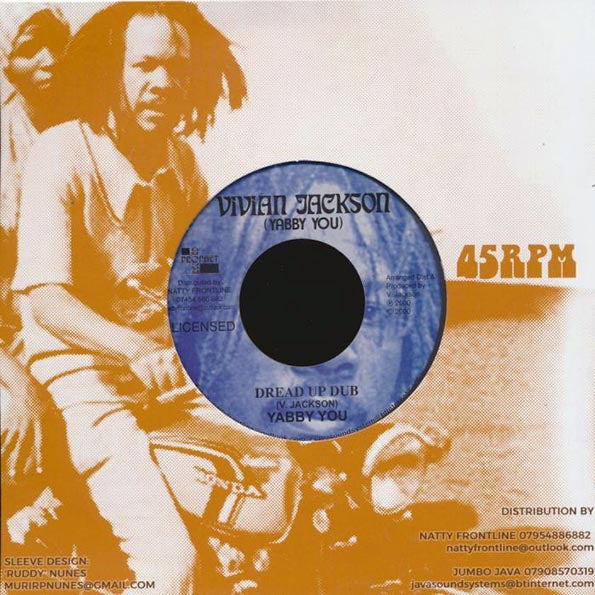 Yabby U - Dread Up (Jah Jah Way)  /  Version (7")