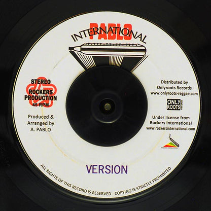 Rasheda - Shashamane  /  Augustus Pablo - Version (7")