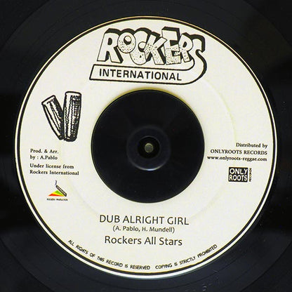 Hugh Mundell - Feeling Alright  /  Rockers All Stars - Dub Alright Girl (7")