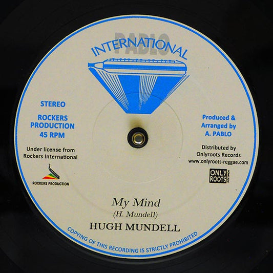 Hugh Mundell - My Mind  /  Rockers All Stars - Version (7")
