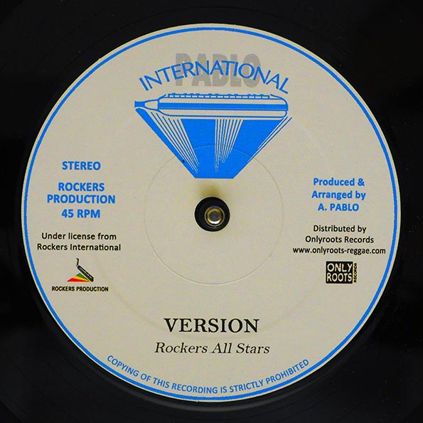 Hugh Mundell - My Mind  /  Rockers All Stars - Version (7")
