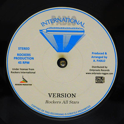 Hugh Mundell - My Mind  /  Rockers All Stars - Version (7")