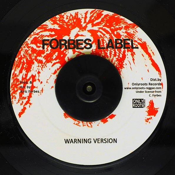 Alric Forbes - Warn The Nation  /  Warn Dub (7")