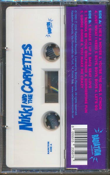Nikki And The Corvettes - Nikki And The Corvettes (TAPE) - PureSound Records