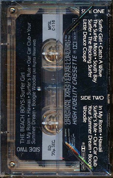 The Beach Boys - Surfer Girl (TAPE) - PureSound Records