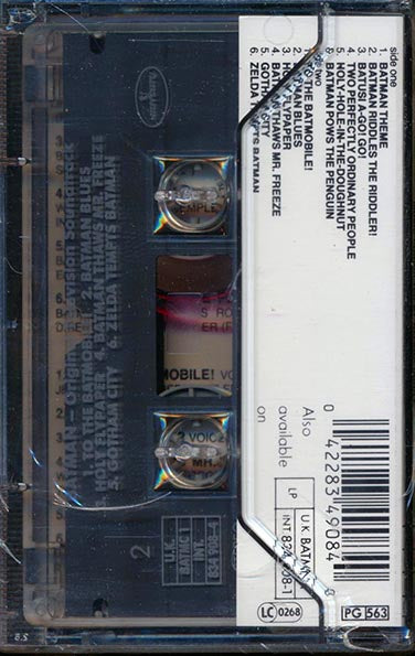 Nelson Riddle - Batman: Original Television Soundtrack Album (TAPE) - PureSound Records
