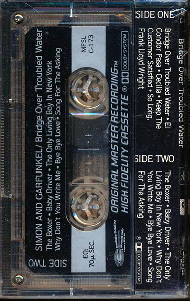 Simon And Garfunkel - Bridge Over Troubled Water (TAPE) - PureSound Records