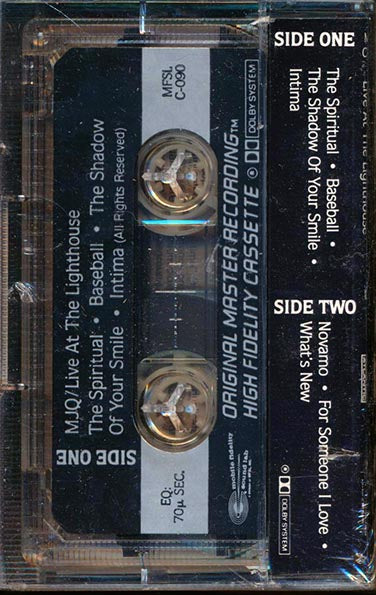 Modern Jazz Quartet - Live At The Lighthouse (TAPE) - PureSound Records