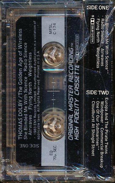 Thomas Dolby - The Golden Age Of Wireless (TAPE) - PureSound Records