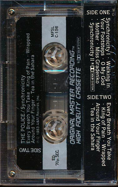 The Police - Synchronicity (TAPE) - PureSound Records