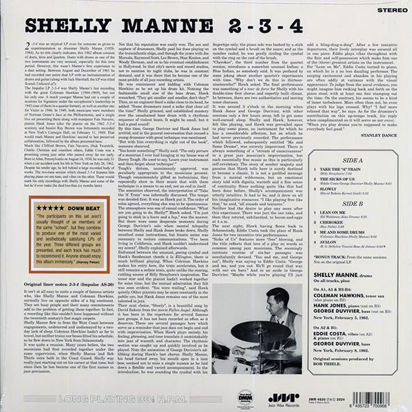 Shelly Manne - 2-3-4 (+bonus track) (LP)