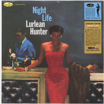 Lurlean Hunter - Night Life (+3 bonus tracks) (ltd. ed.) (LP) - PureSound Records