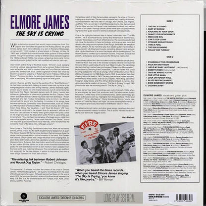 Elmore James - The Sky Is Crying: 20 All-Time Original Blues Classics (LP) - PureSound Records