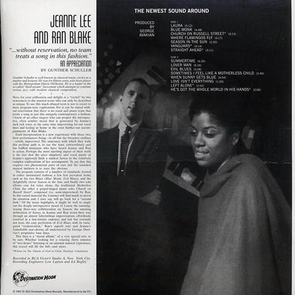 Jeanne Lee, Ran Blake - The Newest Sound Around (ltd. 500 copies made) (LP) - PureSound Records