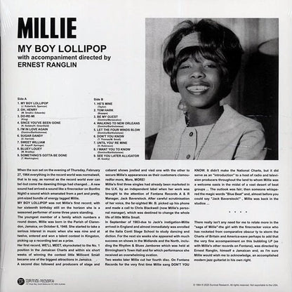 Millie - My Boy Lollipop (LP) - PureSound Records