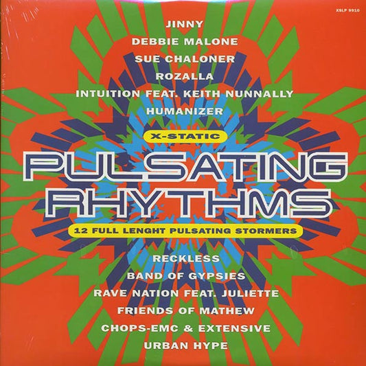 Jinny, Debby Malone, Rave Nation, Humanizer, Urban Hype, Etc. - Pulsating Rhythms (ORIGINAL 1993 PRESS) (orig. press) (LP) - PureSound Records