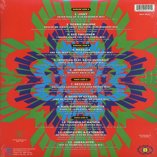 Jinny, Debby Malone, Rave Nation, Humanizer, Urban Hype, Etc. - Pulsating Rhythms (ORIGINAL 1993 PRESS) (orig. press) (LP) - PureSound Records
