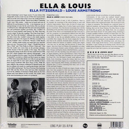 Ella Fitzgerald, Louis Armstrong - Ella And Louis (mono) (LP) - PureSound Records