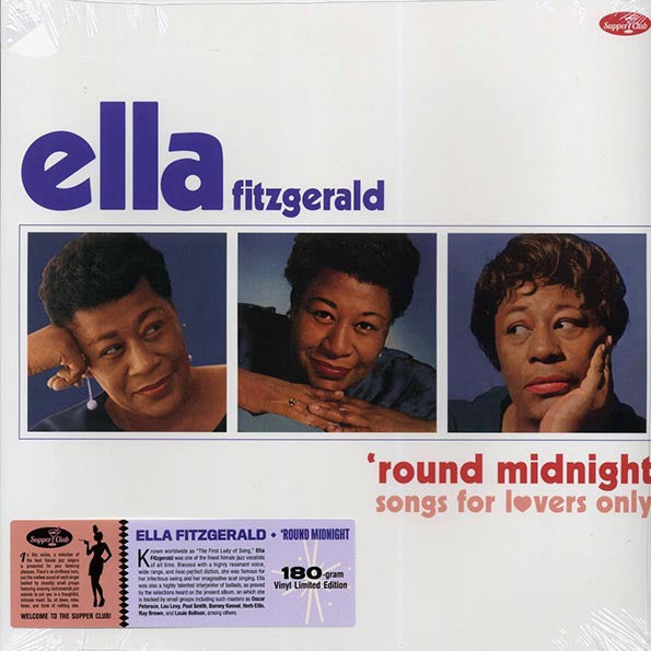 Ella Fitzgerald - 'Round Midnight: Songs For Lovers Only (LP) - PureSound Records