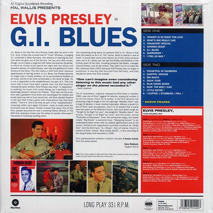 Elvis Presley - GI Blues (+4 bonus tracks) (LP) - PureSound Records