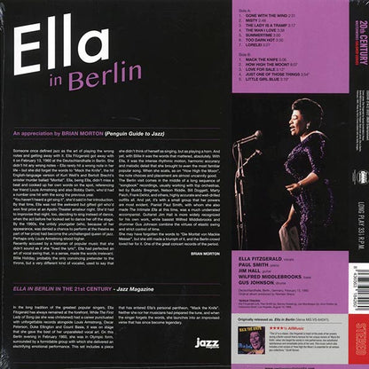 Ella Fitzgerald - Ella In Berlin (+3 bonus tracks) (180g) (LP) - PureSound Records