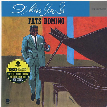 Fats Domino - I Miss You So (+2 bonus tracks) (LP) - PureSound Records