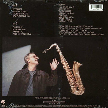 Tom Scott - Streamlines (1987 ORIGINAL PRESS) (orig. press) (LP)