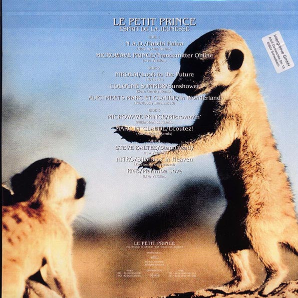Nitro, Microwave Prince, Cologne Summer, RMB, Etc. - Esprit De La Jeunesse Special DJ Edition (1994 ORIGINAL PRESS) (LP) - PureSound Records
