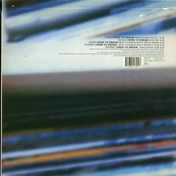 Bullitt - Cried To Dream (1996 ORIGINAL PRESS) (LP) - PureSound Records