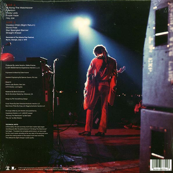 Jimi Hendrix Experience - Freedom: Atlanta Pop Festival (ltd. ed.) (LP) - PureSound Records