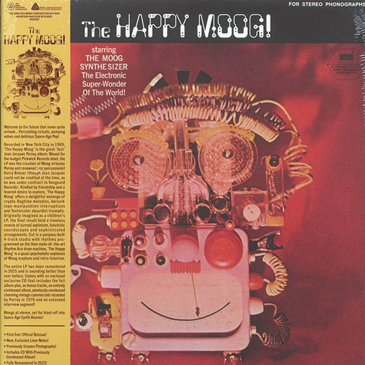 Jean-Jacques Perrey, Harry Breuer - The Happy Moog! (+bonus tracks) (remastered) (LP) - PureSound Records