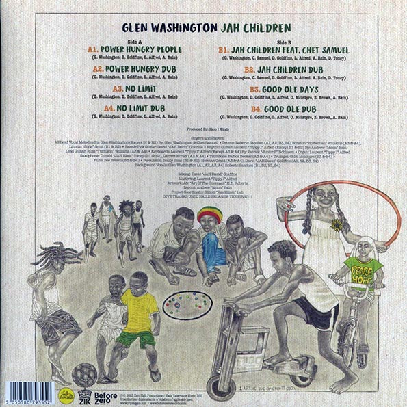 Glen Washington - Jah Children (LP) - PureSound Records