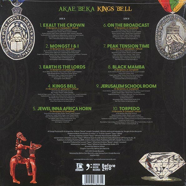 Akae Beka (Vaughn Benjamin/Midnite) - Kings Bell (LP) - PureSound Records