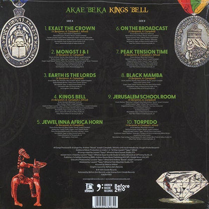 Akae Beka (Vaughn Benjamin/Midnite) - Kings Bell (LP) - PureSound Records