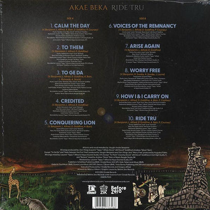Akae Beka (Vaughn Benjamin/Midnite) - Ride Tru (LP) - PureSound Records
