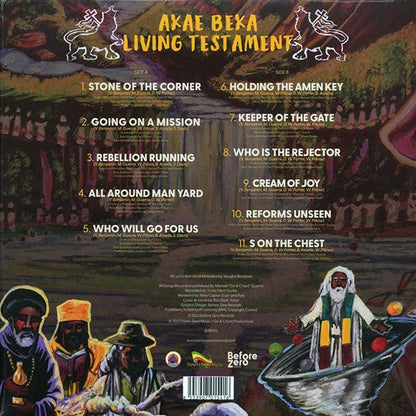 Akae Beka (Vaughn Benjamin/Midnite) - Living Testament (LP) - PureSound Records