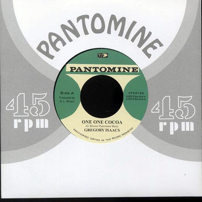 Gregory Isaacs - One One Cocoa  /  Glen Brown - Take A Step (7")