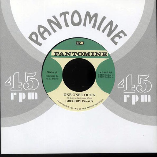 Gregory Isaacs - One One Cocoa  /  Glen Brown - Take A Step (7")