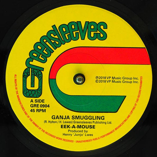 Eek A Mouse - Ganja Smuggling  /  The Roots Radics - Smuggling Dub (7")