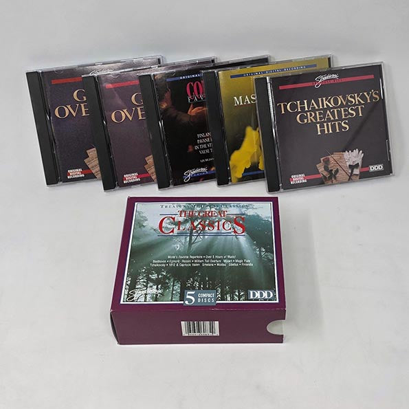 Ljubljana Symphony Orchestra - The Great Classics (5xCD) (CD)