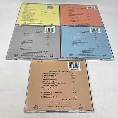 Ljubljana Symphony Orchestra - The Great Classics (5xCD) (CD)